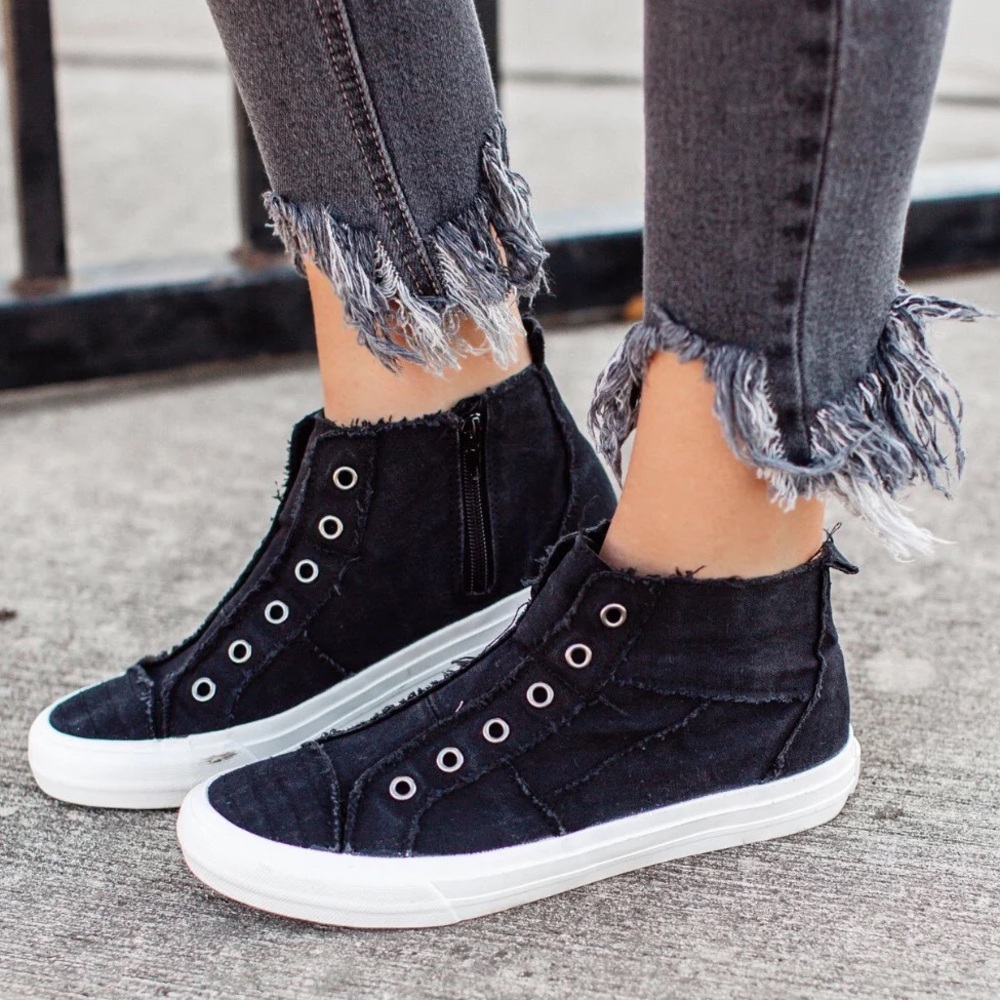 Gypsy Jazz Ankle High Sneakers Shoes Women’s Size 8 LIKE NEW